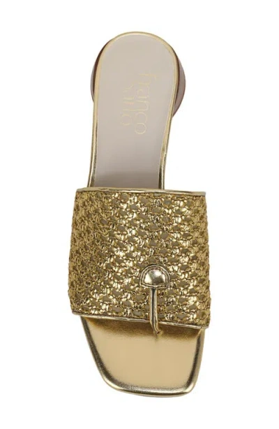 Franco Sarto Loran Sandal In Gold