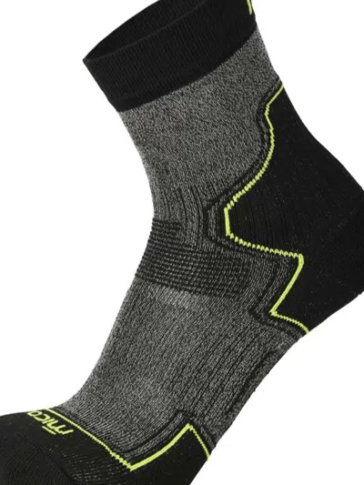 Mico Medium Light Weight Hike Sock In Gray