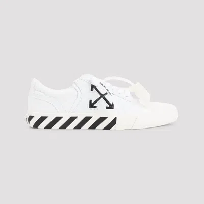 Off-white Vulcanized Undercut Sneakers In White