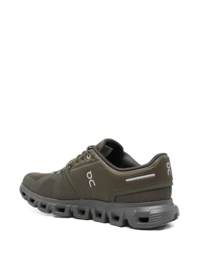 On Running Sneakers Low-top Cloud 6 In Green