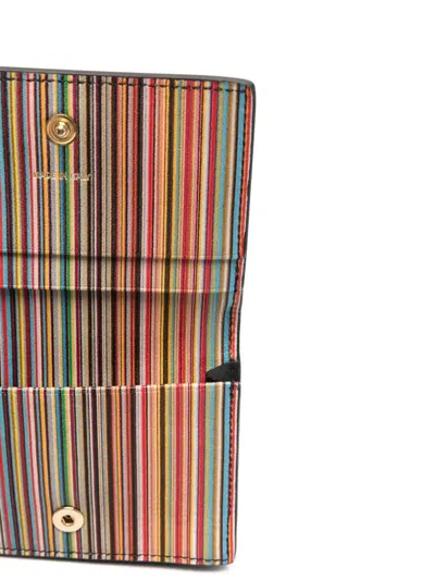 Paul Smith Men Wallet Fldr Crd Hldr In Brown