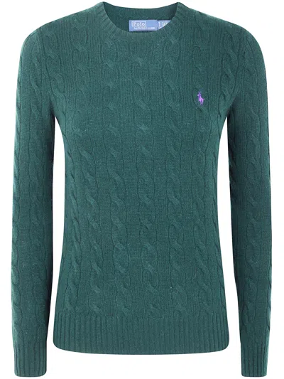 Polo Ralph Lauren Cable Wool And Cashmere Crewneck Jumper