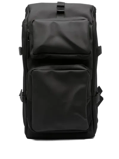 Rains Trail Cargo Backpack In Black
