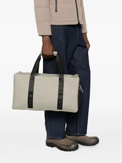 Rains Water-resistant Holdall In Gray