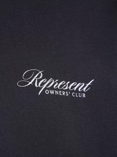 Represent " Owners Club Script" Hoodie In Blue