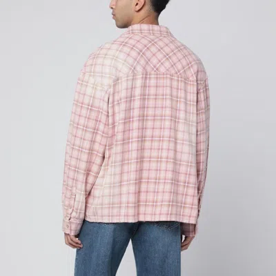 Represent Flannel Shirt With Checked Design And Pockets