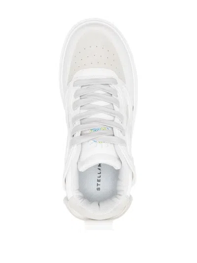 Stella Mccartney S-wave 1 White Wool Sneakers In White