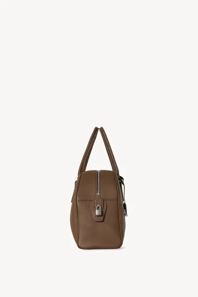 The Row Dark Olive Green India 15.75 Bag In Brown