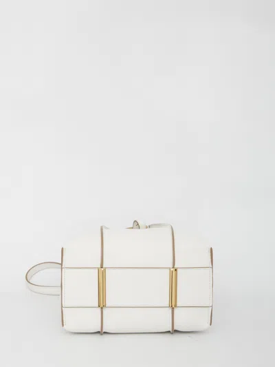 Tod's Borsa Shopping T Timeless In Pelle Mini In White