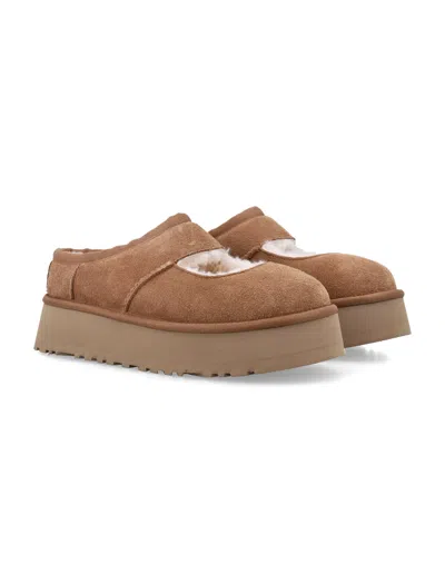 Ugg Bea Mary Jane Sabot In Brown