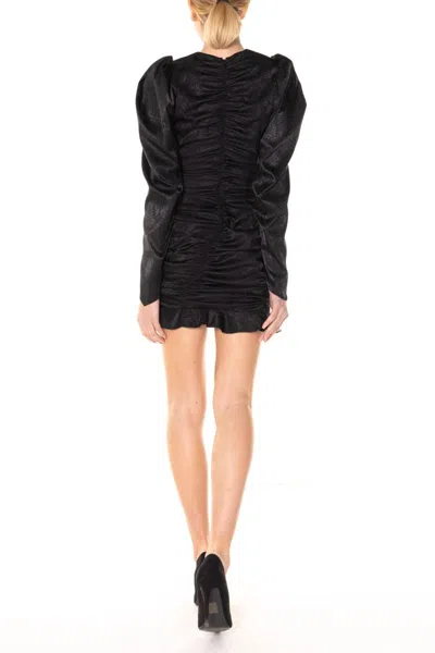 Nineminutes Black Short Dress In Black