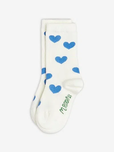 Mini Rodini Girls Alpine Flowers 3 Pack Socks Set In Multi