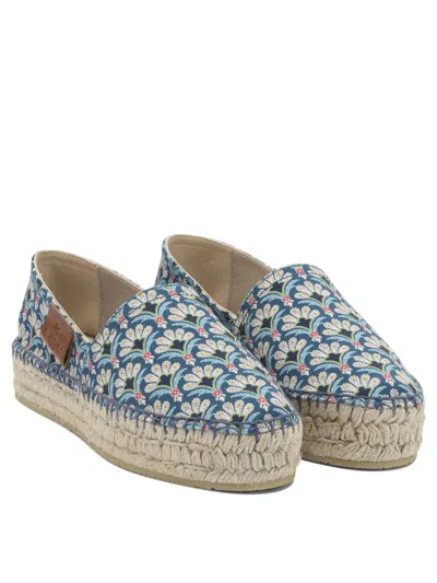 Etro Cotton Espadrilles In Blue