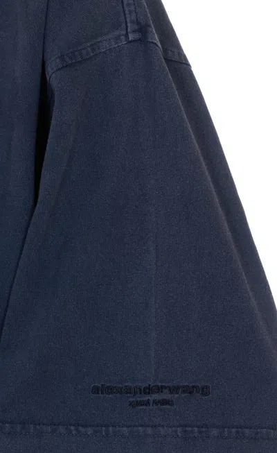 Alexander Wang T-shirts And Polos In Blue