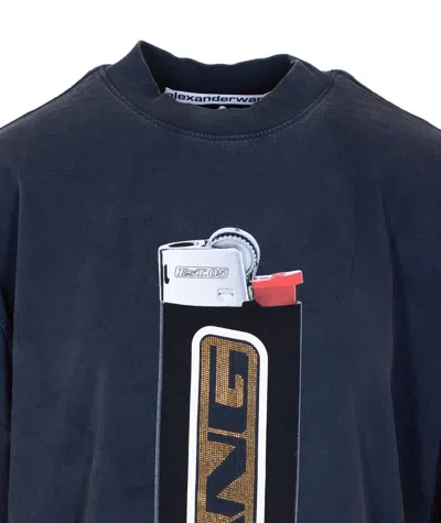 Alexander Wang T-shirts And Polos In Blue