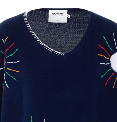 Not Shy Sweaters In Blue