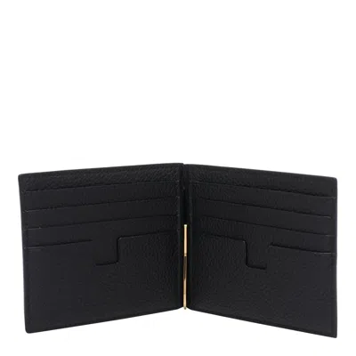 Tom Ford Moneyclip T Line In Black