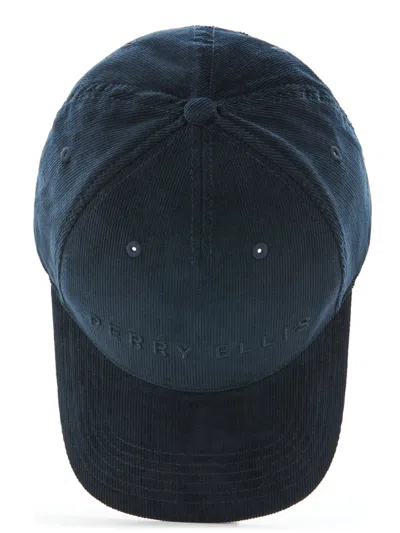 Perry Ellis Men's Cotton Corduroy Cap