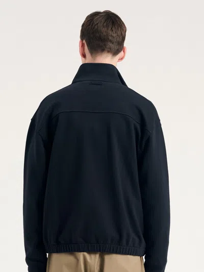 Norse Projects Bjorn Relaxed Track Jacket In Black