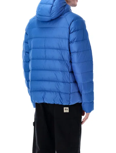 Pyrenex Arial Lightweight Hooded Down Jacket In Blue