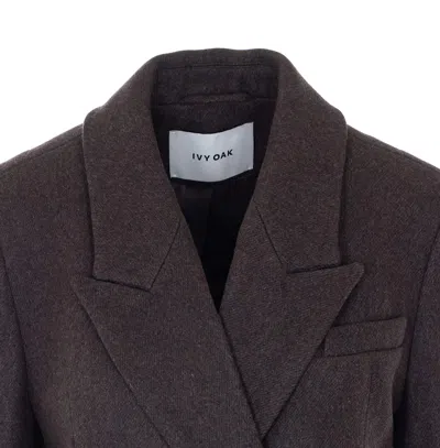 Ivy & Oak Colleen Coat In Brown