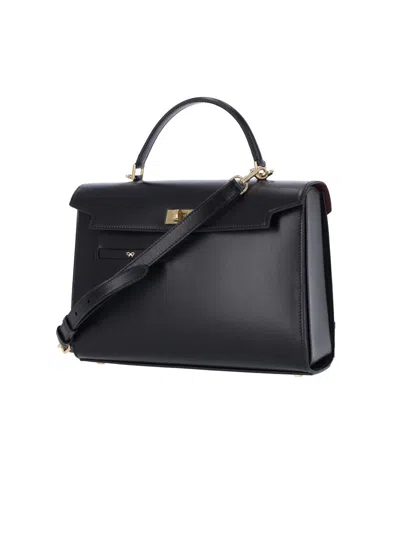 Anya Hindmarch Mortimer Handbag In Black