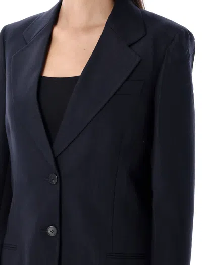 Prada Chevron Wool Blazer In Animal Print