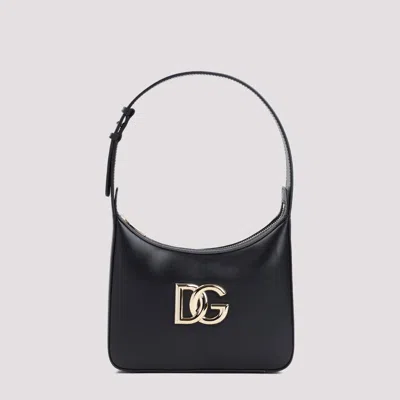 Dolce & Gabbana Leather Bag In Black