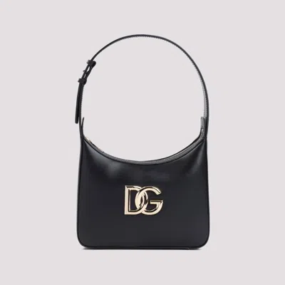 Dolce & Gabbana Leather Bag In Black