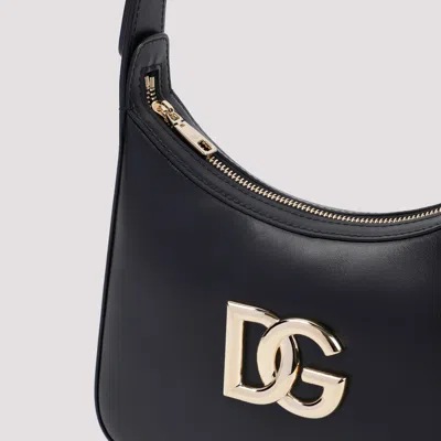 Dolce & Gabbana Leather Bag In Black
