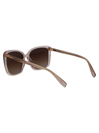 Marc Jacobs Nude Acetate Sunglasses In Brown