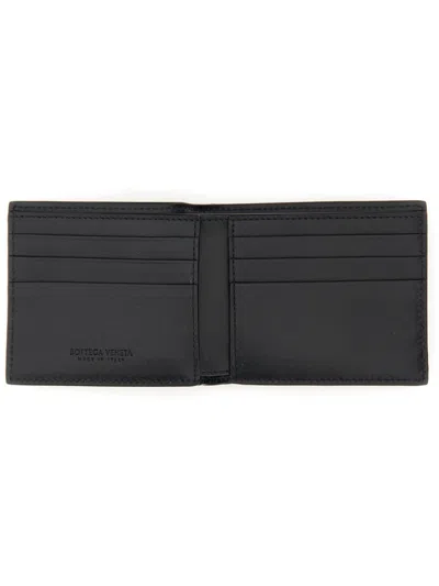 Bottega Veneta Bifold Cassette Wallet In Black