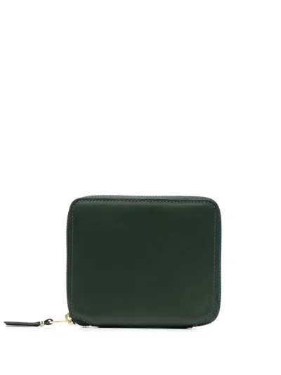 Comme Des Garçons Wallet "classic Leather Line 125x105 Mm" Wallet In Green