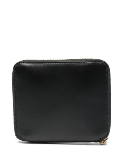 Comme Des Garçons Wallet "classic Leather Line 125x105 Mm" Wallet In Black