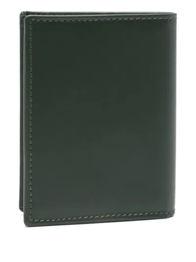 Comme Des Garçons Wallet Classic Leather A Line Wallet In Green