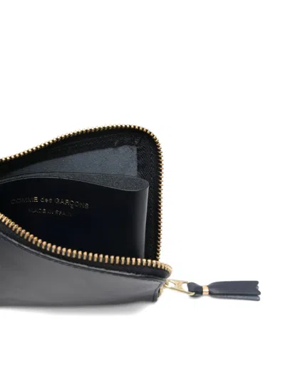 Comme Des Garçons Wallet Classic Leather Line Wallet In Blue