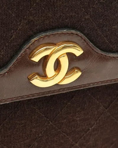 Pre-owned Chanel Cc Handbag In Brown