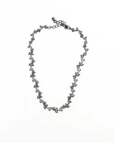 Givenchy Rhinestone Necklace In Red