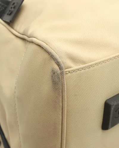 Pre-owned Chanel Cc Sport Line Weekend Bag In Sand