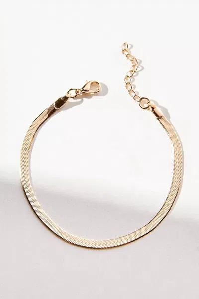 Alexa Leigh Women's Mini Snake Bracelet In Gold In Gold