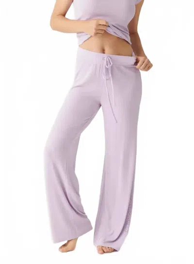 Pj Salvage Women's Lacey Basics Pant In Lavender Glow In Multi