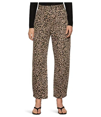 Sanctuary Boyfriend High Waist Ankle Utility Pants In Multi