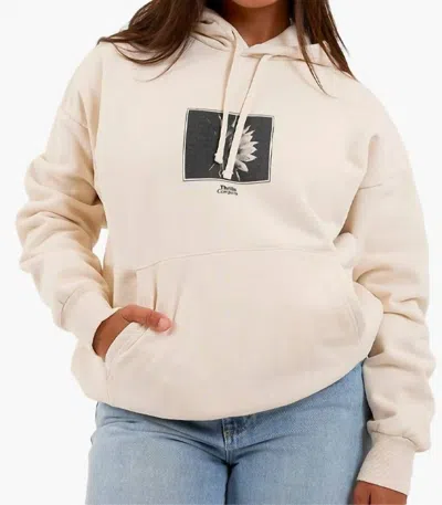 Thrills Dark Lily Fleece Hoodie In Heritage White In Neutral