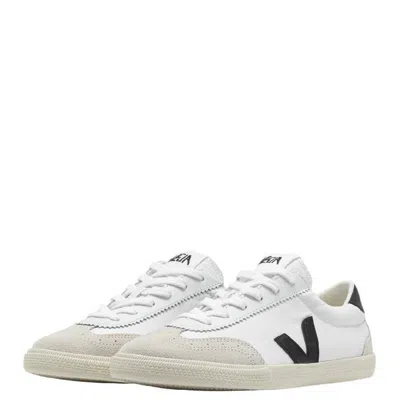 Veja Volley Canvas Low-top Sneakers In White