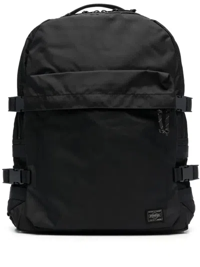 Yoshida Porter "force" Daypack Bags In Black