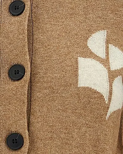 Isabel Marant Étoile Cardigan In Brown