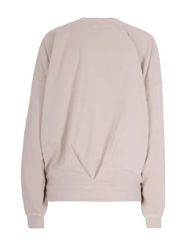 Isabel Marant Étoile Sauria Draped Sweatshirt In Pink