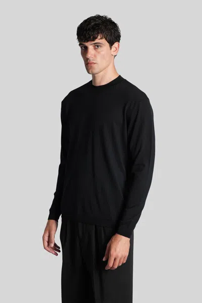 Low Brand Long-sleeve T-shirt In Black