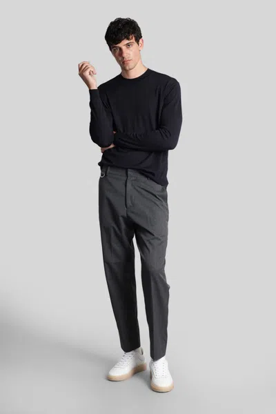 Low Brand Long-sleeve T-shirt In Black