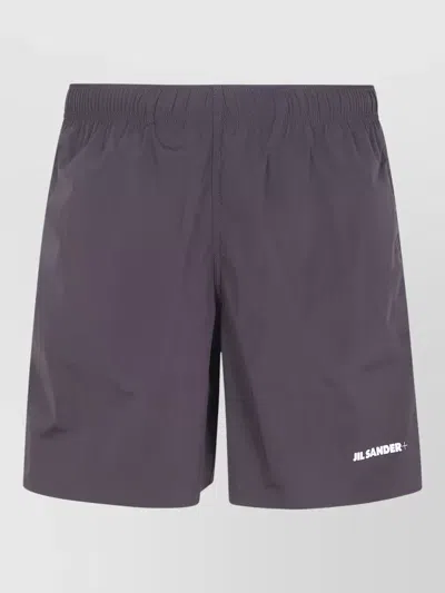 Jil Sander Boxer Shorts Featuring Single Back Pocket In Purple